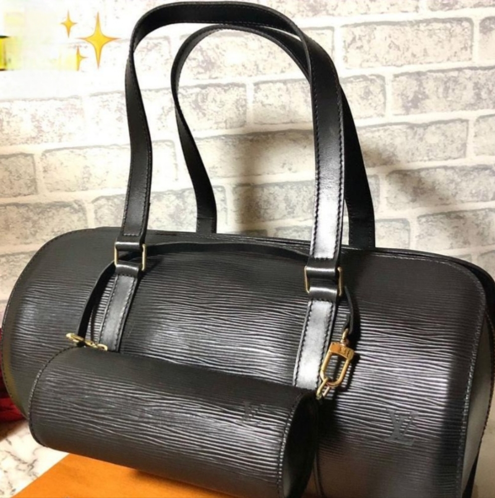 Pre-owned Louis Vuitton Souflot Bag with mini Souflot